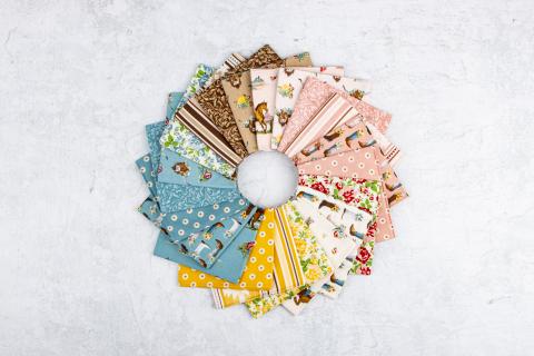 Cowgirl Fat Quarter Bundle - 21 Charming Western Fabrics