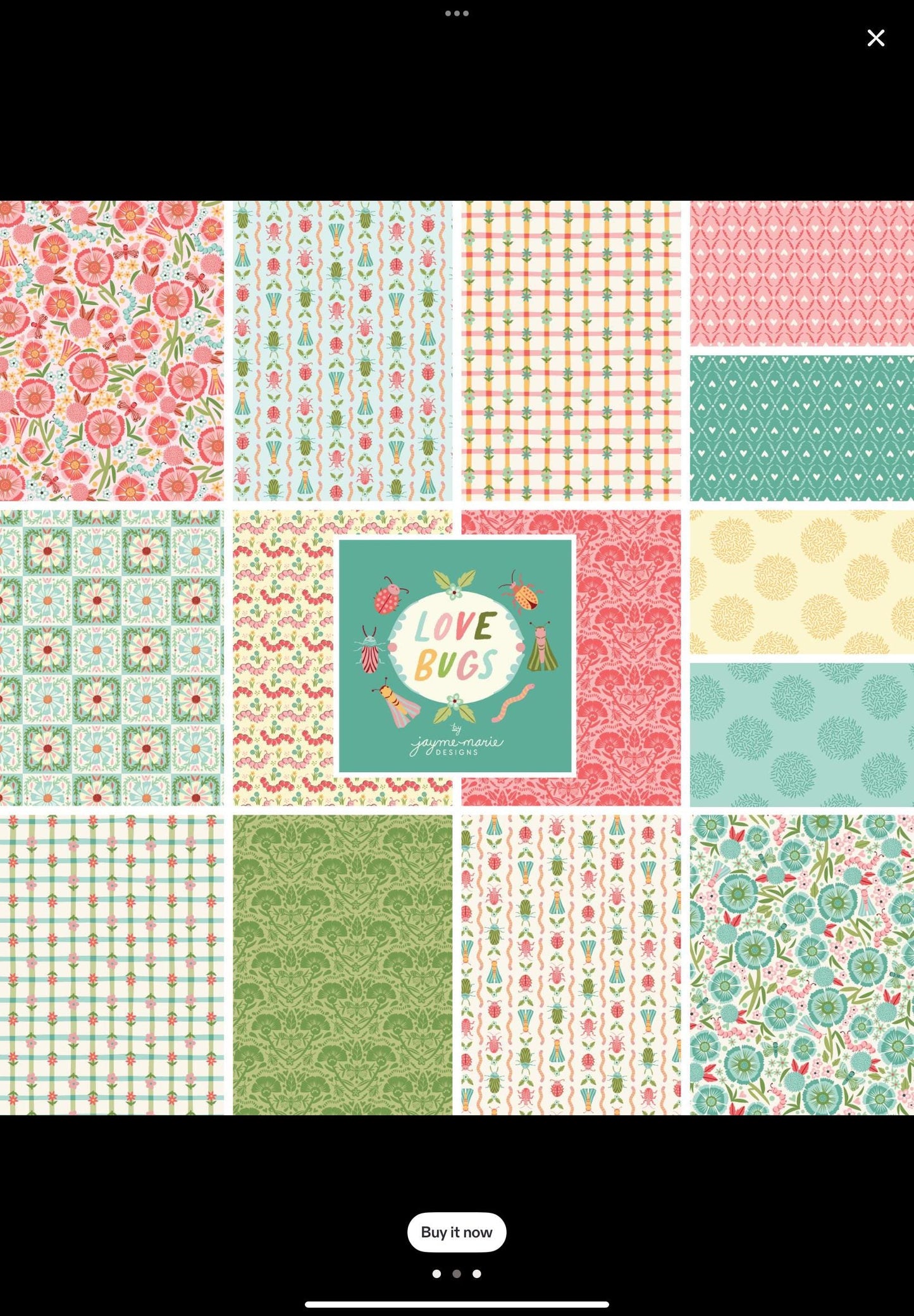 Love Bugs Fat Quarter Bundle
