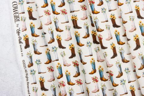 Cowgirl Fat Quarter Bundle - 21 Charming Western Fabrics