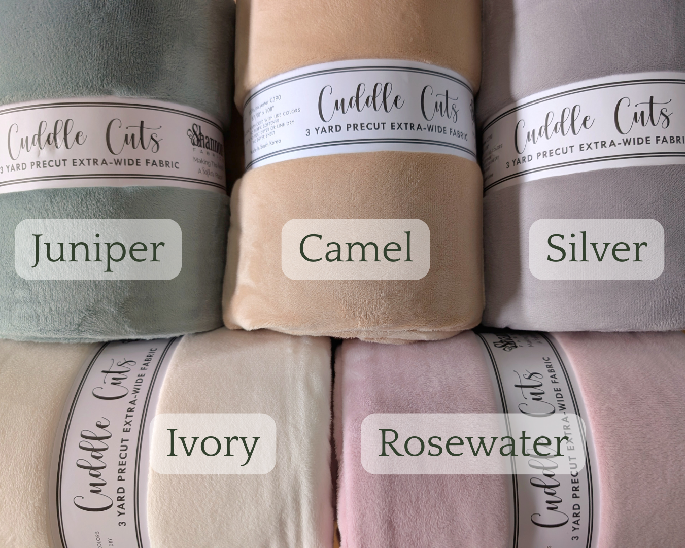 Cuddle® Cuts Extra Soft Quilt Backing