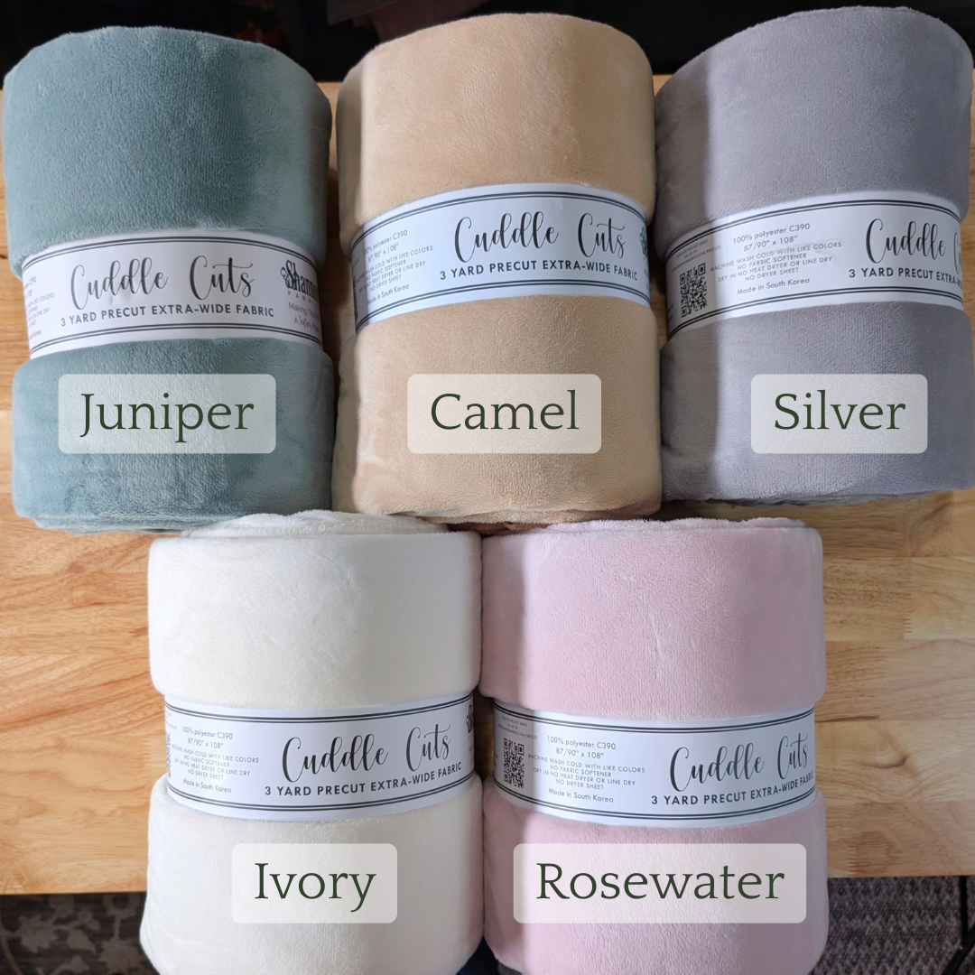 Cuddle® Cuts Extra Soft Quilt Backing