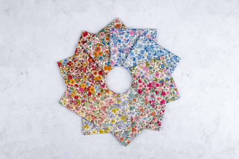 Liberty for Riley Blake: Emily Annabelle 10-Piece Fat Quarter Bundle