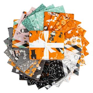 Frank and Friends Fat Quarter Bundle - Frightfully Charming Halloween Fabric