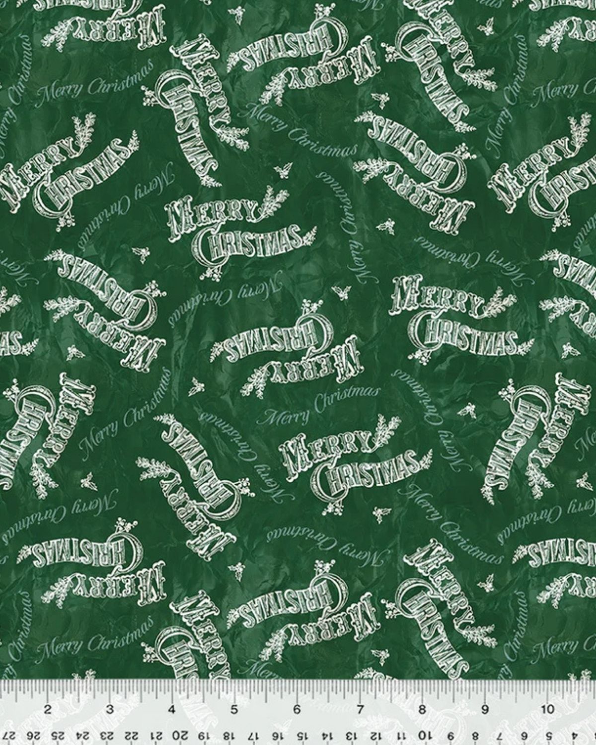 Jolly Christmas Fat Quarter Bundle - 12 Classic Holiday Fabrics