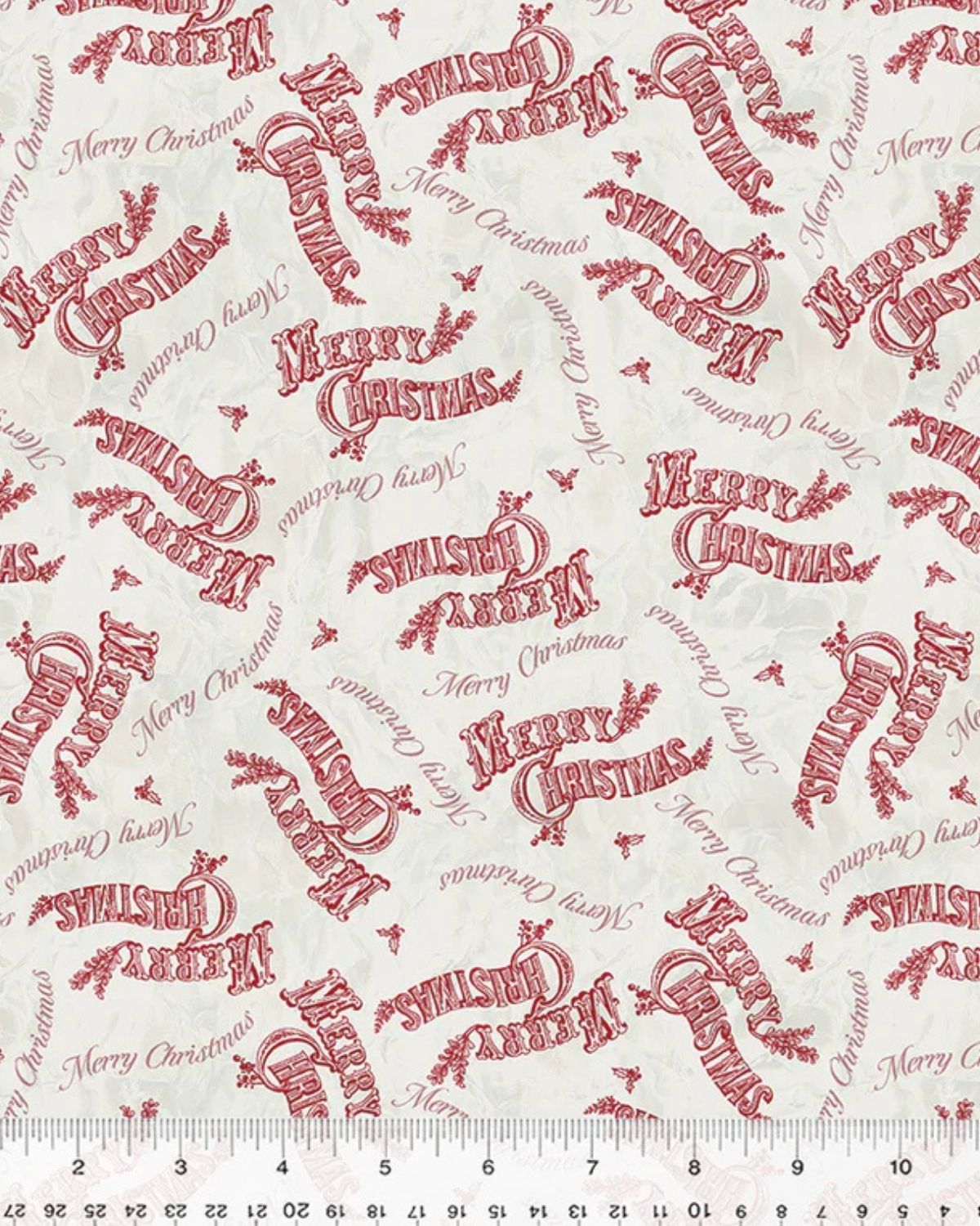 Jolly Christmas Fat Quarter Bundle - 12 Classic Holiday Fabrics