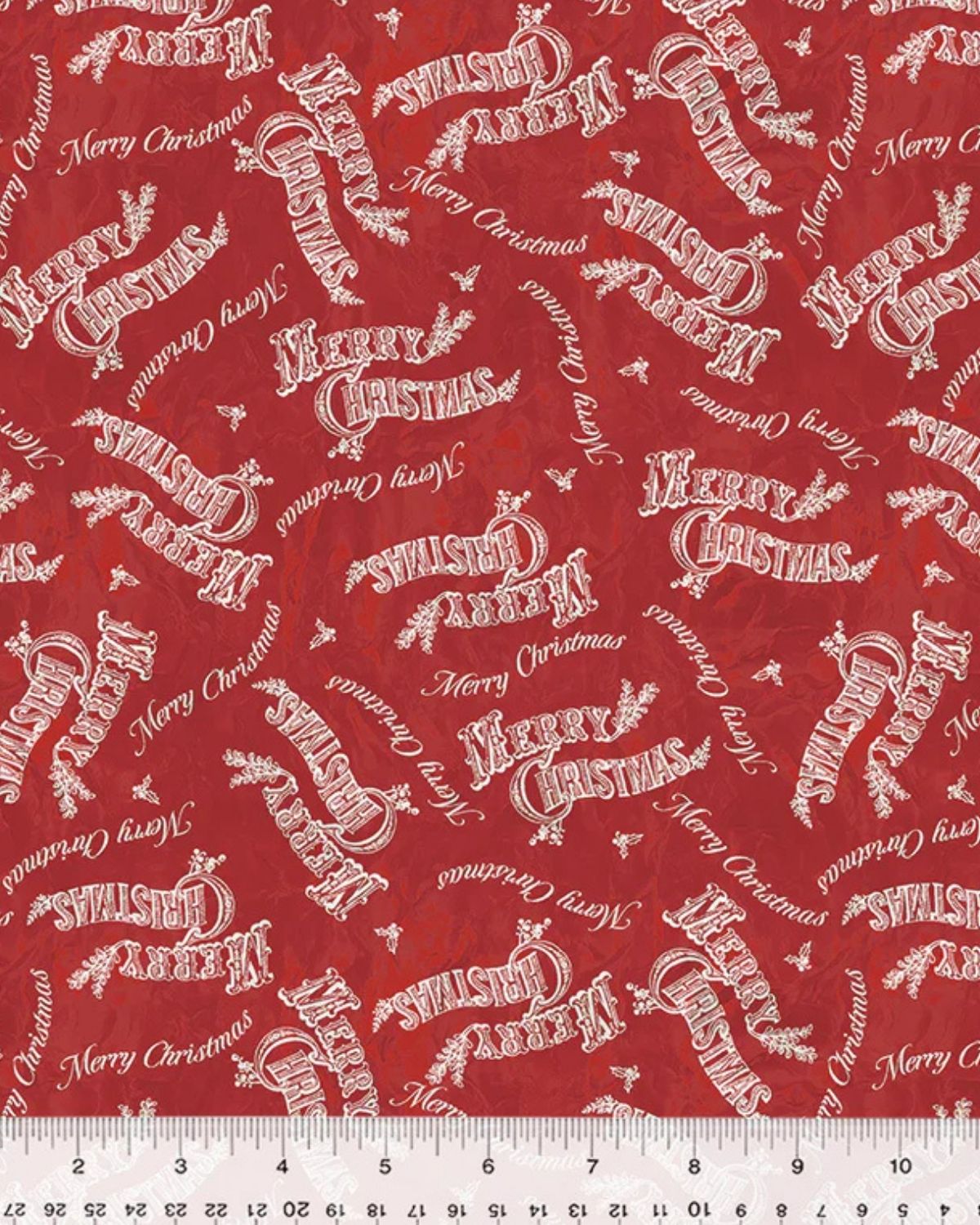 Jolly Christmas Fat Quarter Bundle - 12 Classic Holiday Fabrics