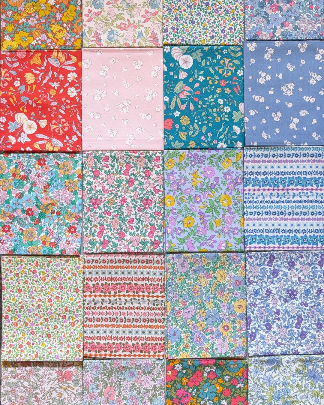 Liberty Everlasting Fat Quarter Bundle - 20 Ditsy Floral Fabrics