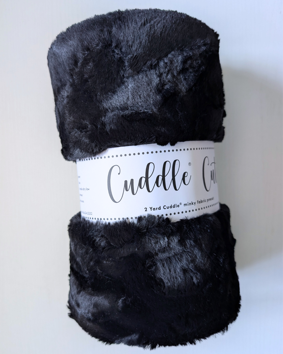 Luxe Cuddle® Cuts Hide Caviar - 2 Yards Extra Soft Quilt Backing
