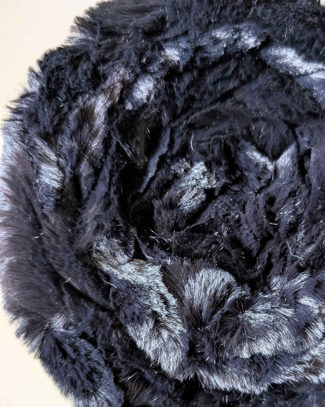 Luxe Cuddle® Cuts Hide Caviar - 2 Yards Extra Soft Quilt Backing