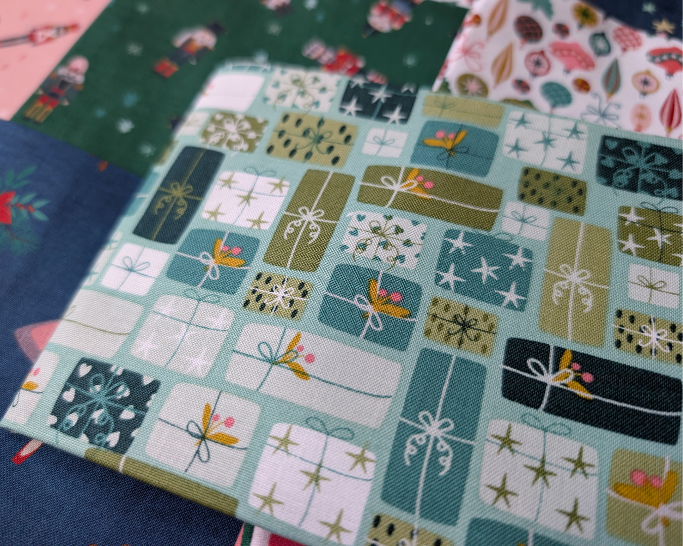 Nutcracker Traditions Fat Quarter Bundle - 22 Magical Holiday Fabrics