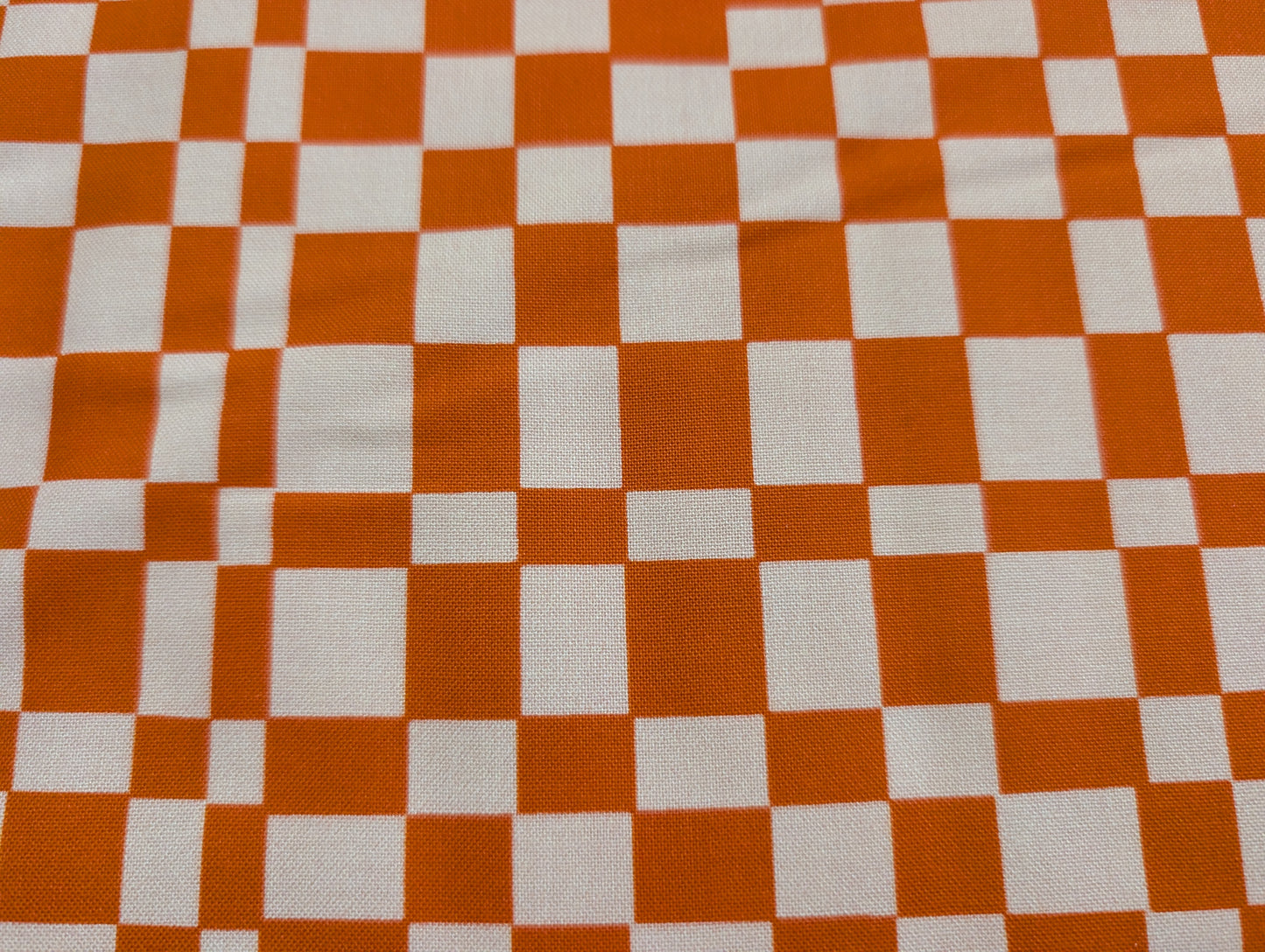 Kaleidoscope Collection - Checker in Mandarin/Blush