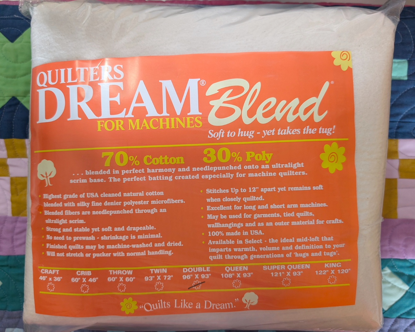 Quilters Dream Blend 70/30 Batting