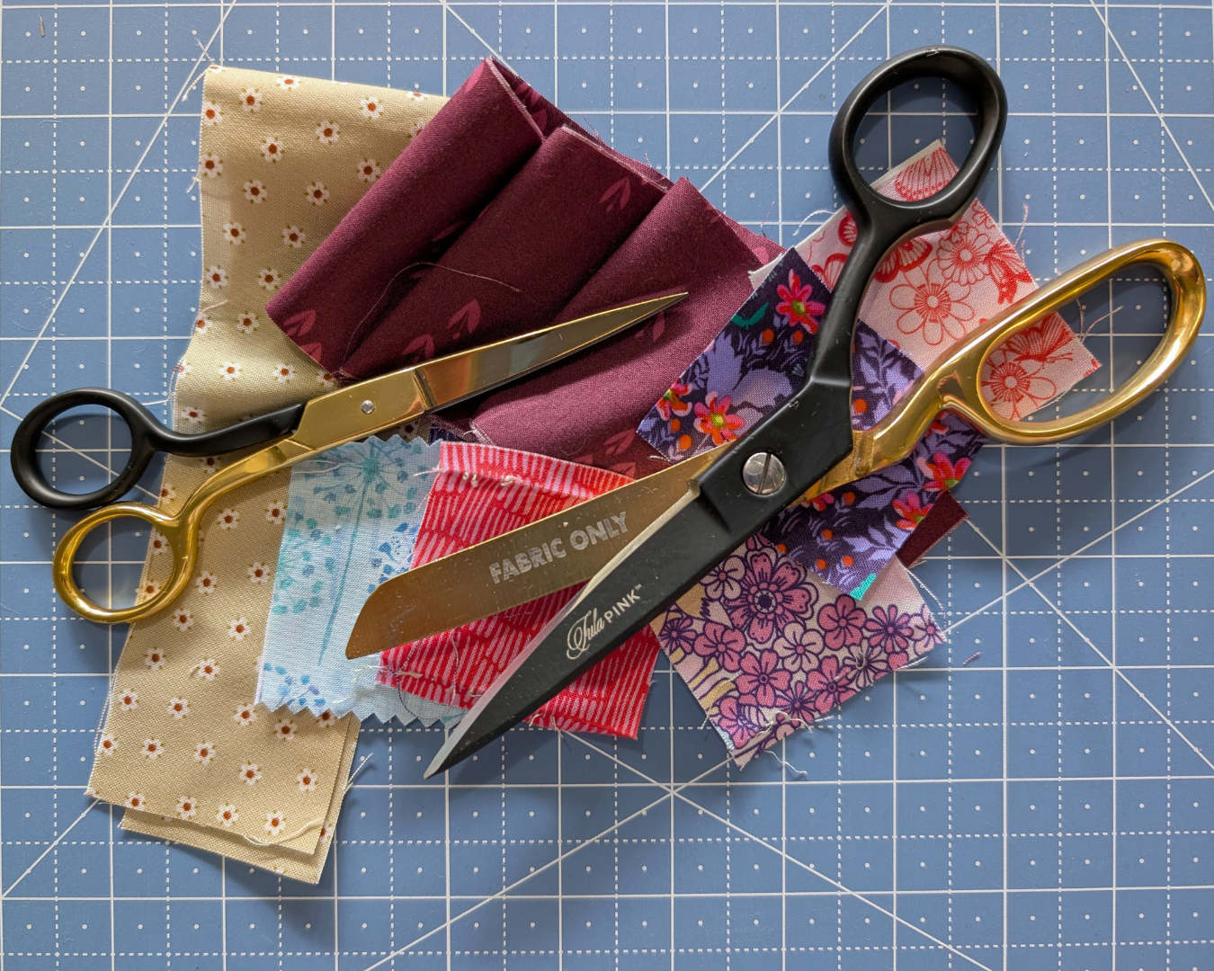 Limited Edition Black & Gold Scissor Tin from Tula Pink