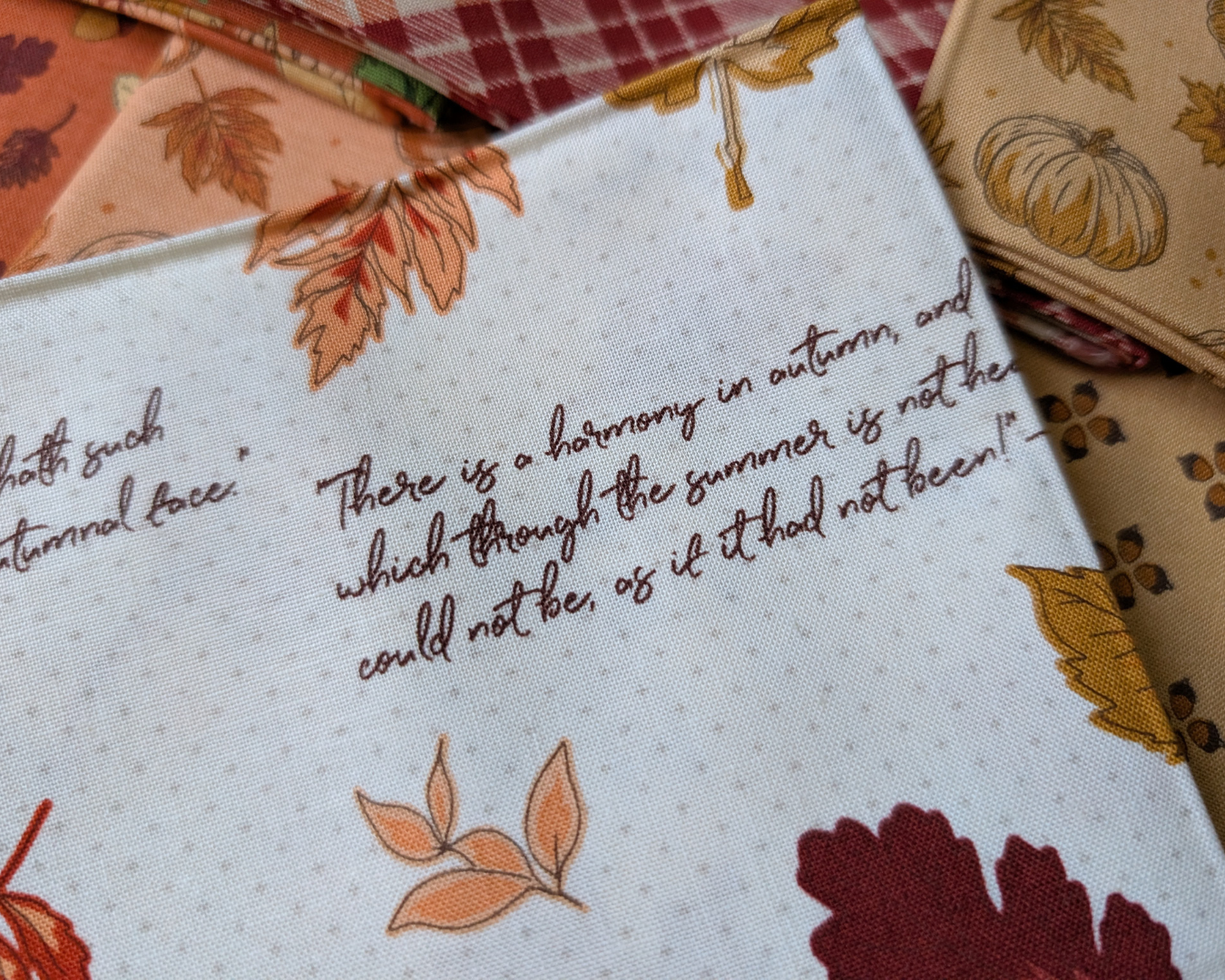 Cozy Autumn Fat Quarter Bundle - 24 Quaint Fall Fabrics