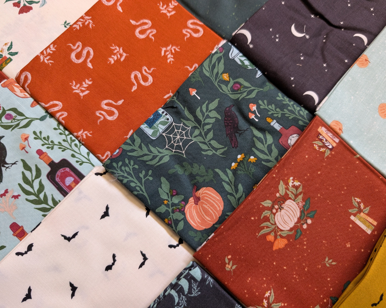 The Apothecary Fat Quarter Bundle - Enchanting Fabrics for the Quilting Witch