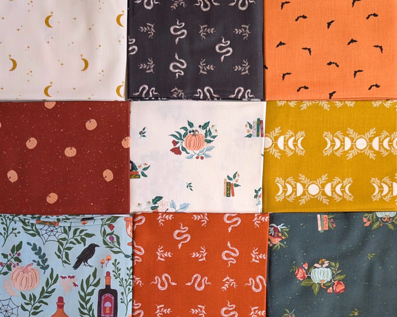 The Apothecary Fat Quarter Bundle - Enchanting Fabrics for the Quilting Witch