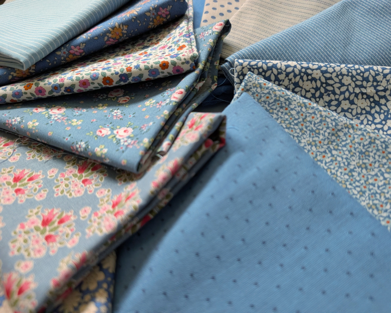 Cozy Cabin Quilt Kit with Tilda Fabric's Creating Memories - Summer Collection