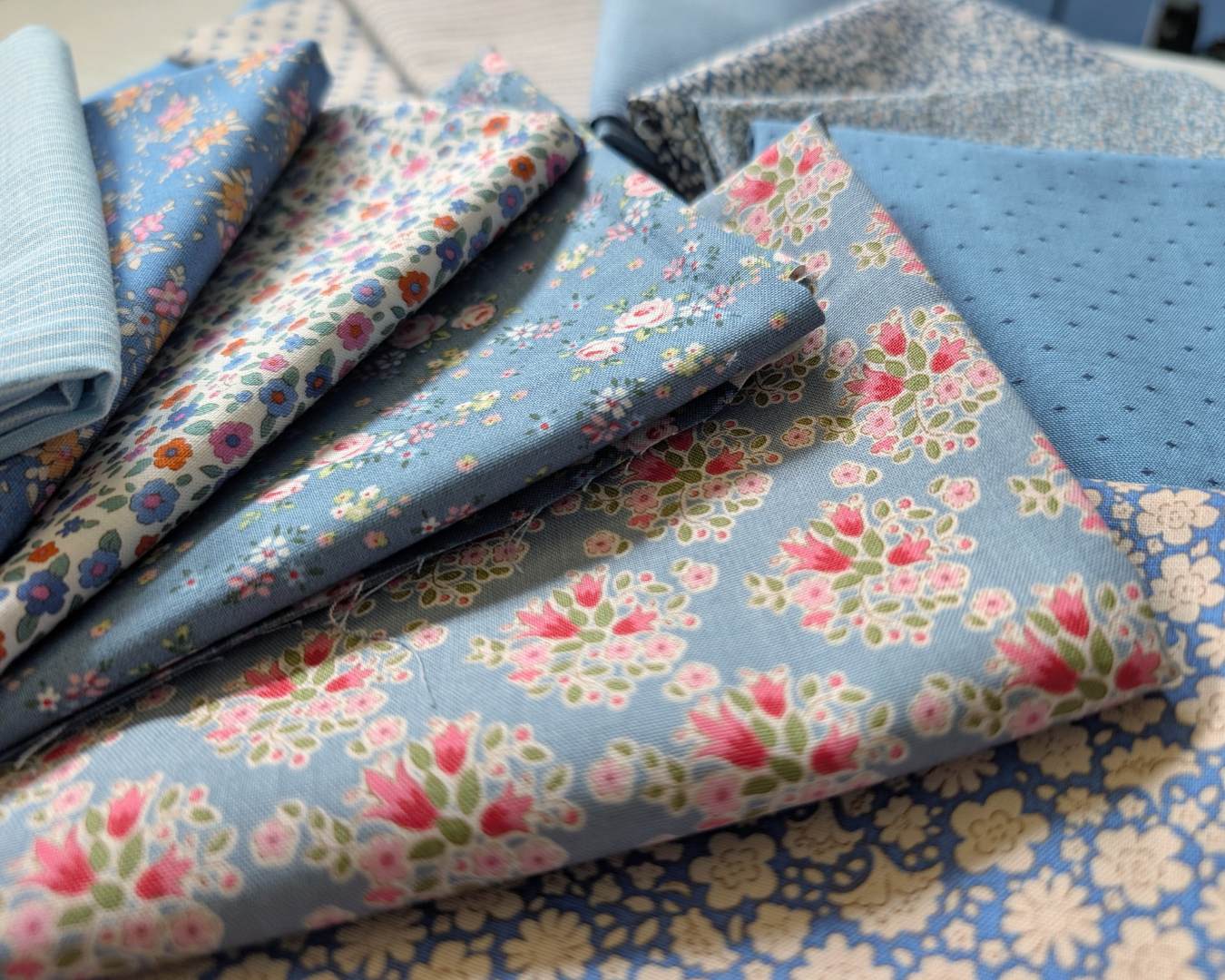 Cozy Cabin Quilt Kit with Tilda Fabric's Creating Memories - Summer Collection
