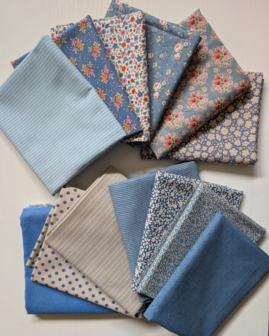 Cozy Cabin Quilt Kit with Tilda Fabric's Creating Memories - Summer Collection