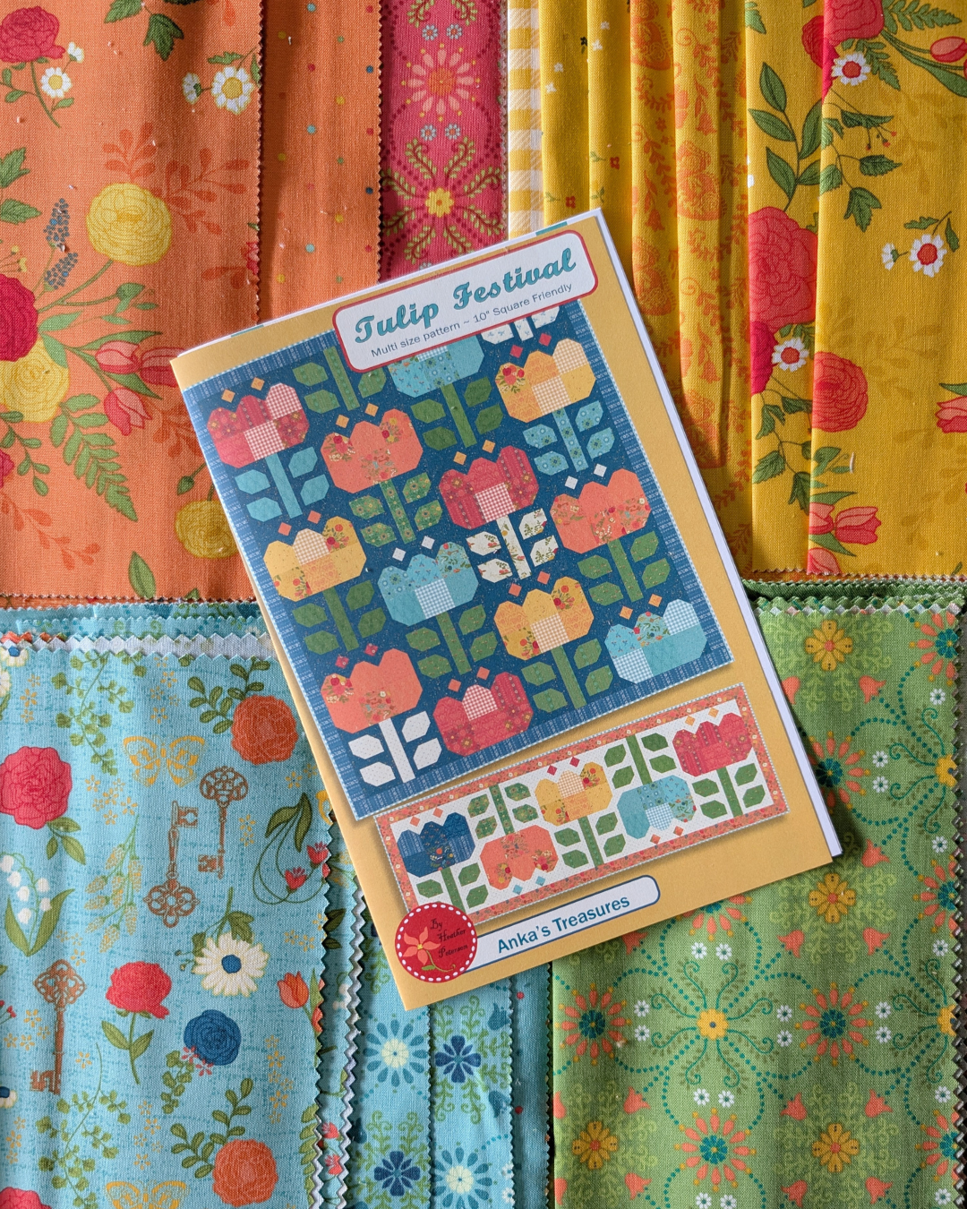 Tulip Festival Quilt Kit with First Blooms Fabric