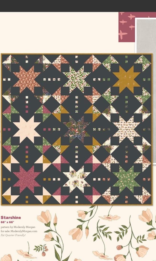 Starshine Quilt Kit - Featuring Under the Canopy by Windham Fabric