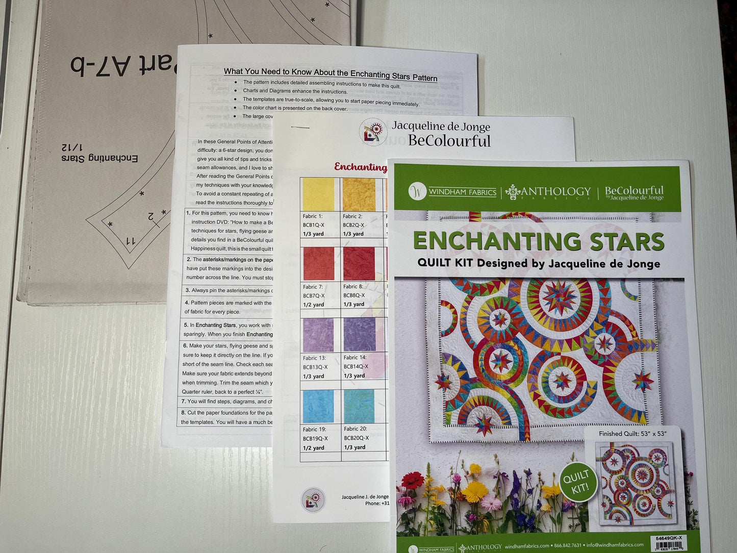 Enchanted Stars Quilt Kit