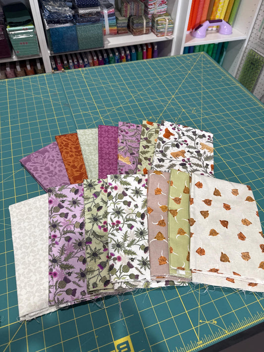 Lewis and Irene highlands Fat quarter bundle