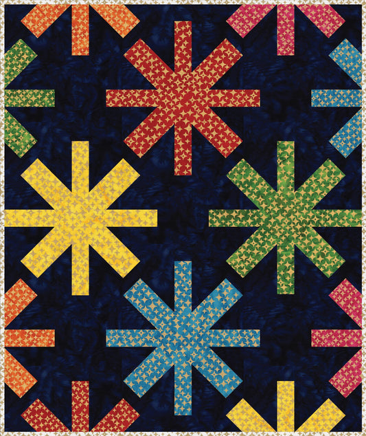 Stardust Asterisks Quilt Kit