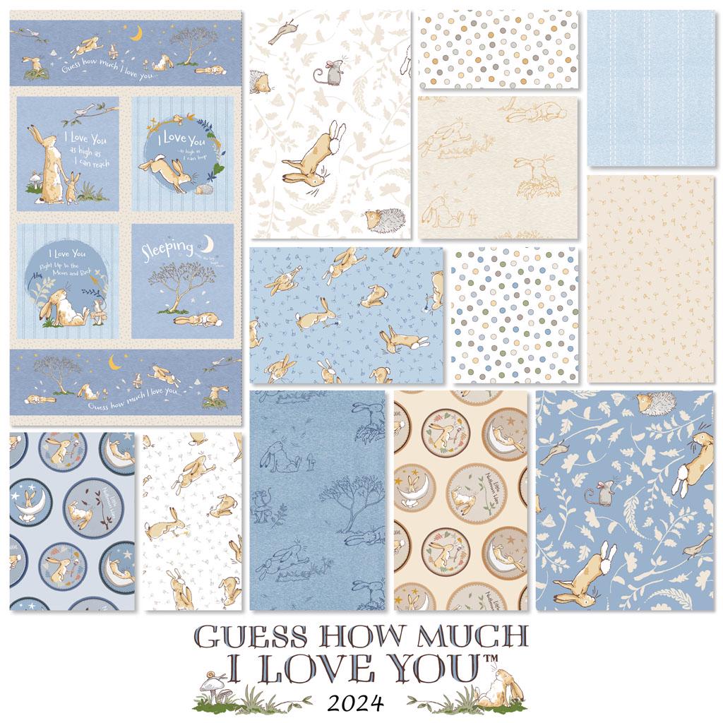 Guess How Much I Love You fat quarter bundle