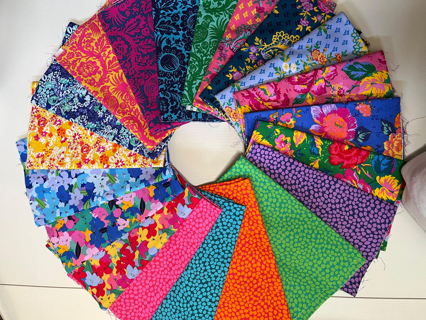 West palm beach fat quarter bundle- 21 pieces