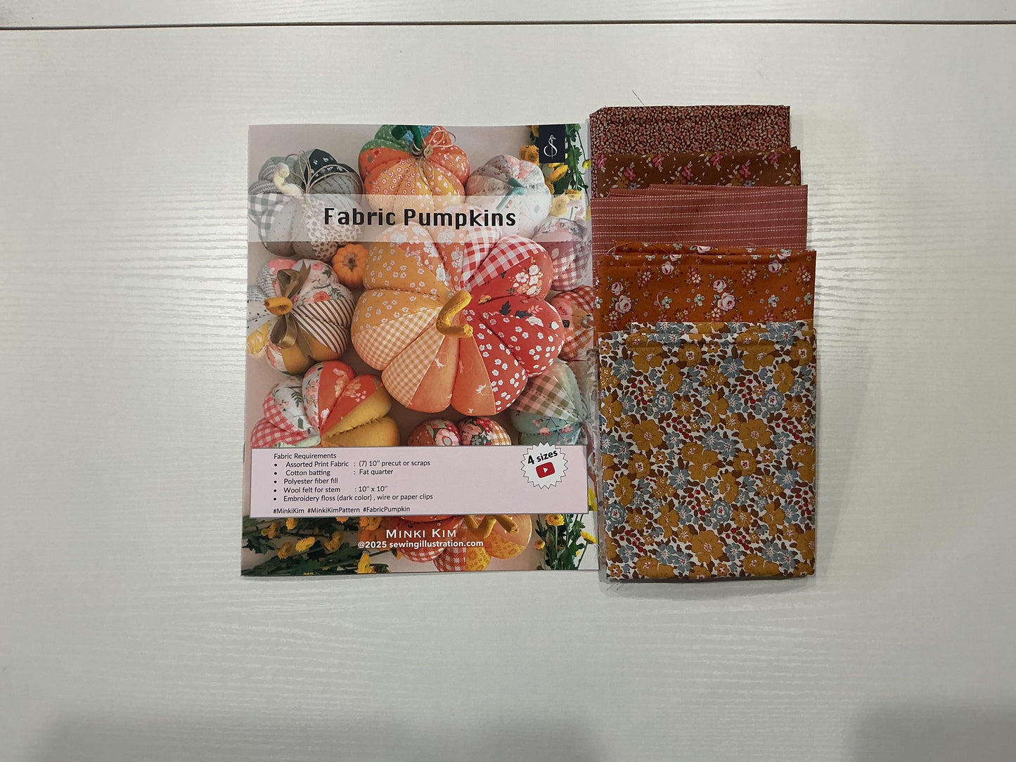 Fabric Pumpkins Kit - Fun Autumn Craft