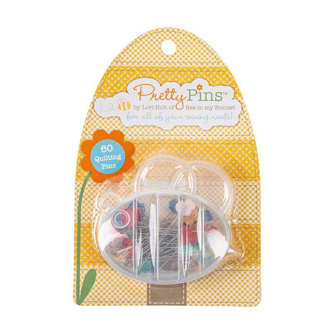 Pretty Pins by Lori Holt - 60 Extra Long Quilting Pins