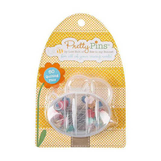 Pretty Pins by Lori Holt - 60 Extra Long Quilting Pins