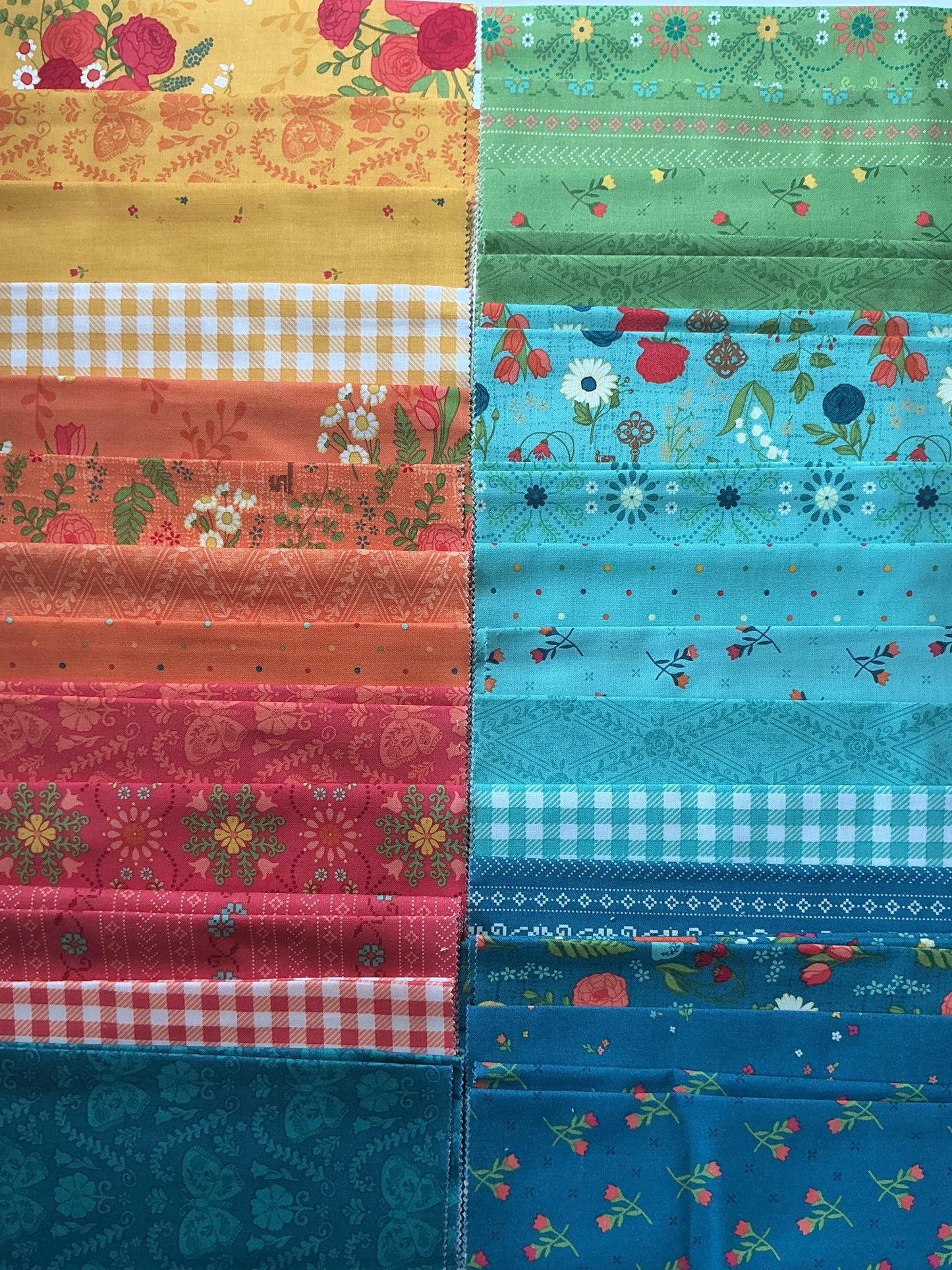 Tulip Festival Quilt Kit with First Blooms Fabric