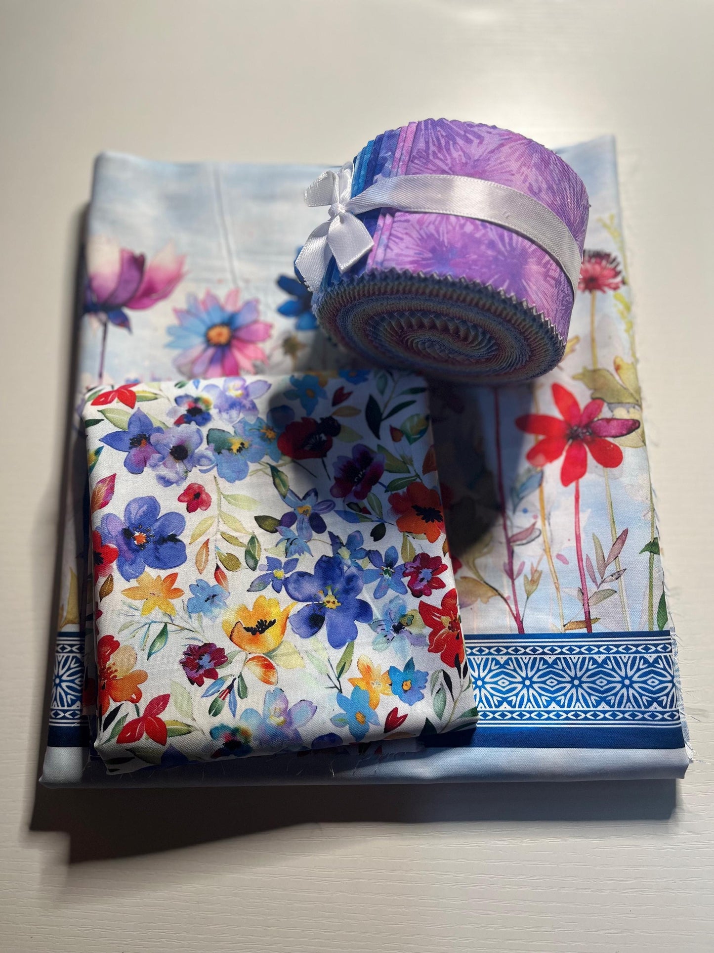 Blooming Day / Blooming Night Quilt Kit
