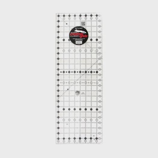 8.5" x 24.5" Long Creative Grids Ruler
