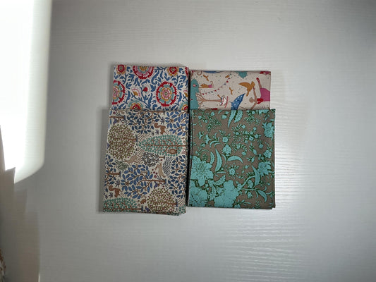 Vintage Tilda Fabrics - Cream Gold - Fat Quarter Bundle of 10