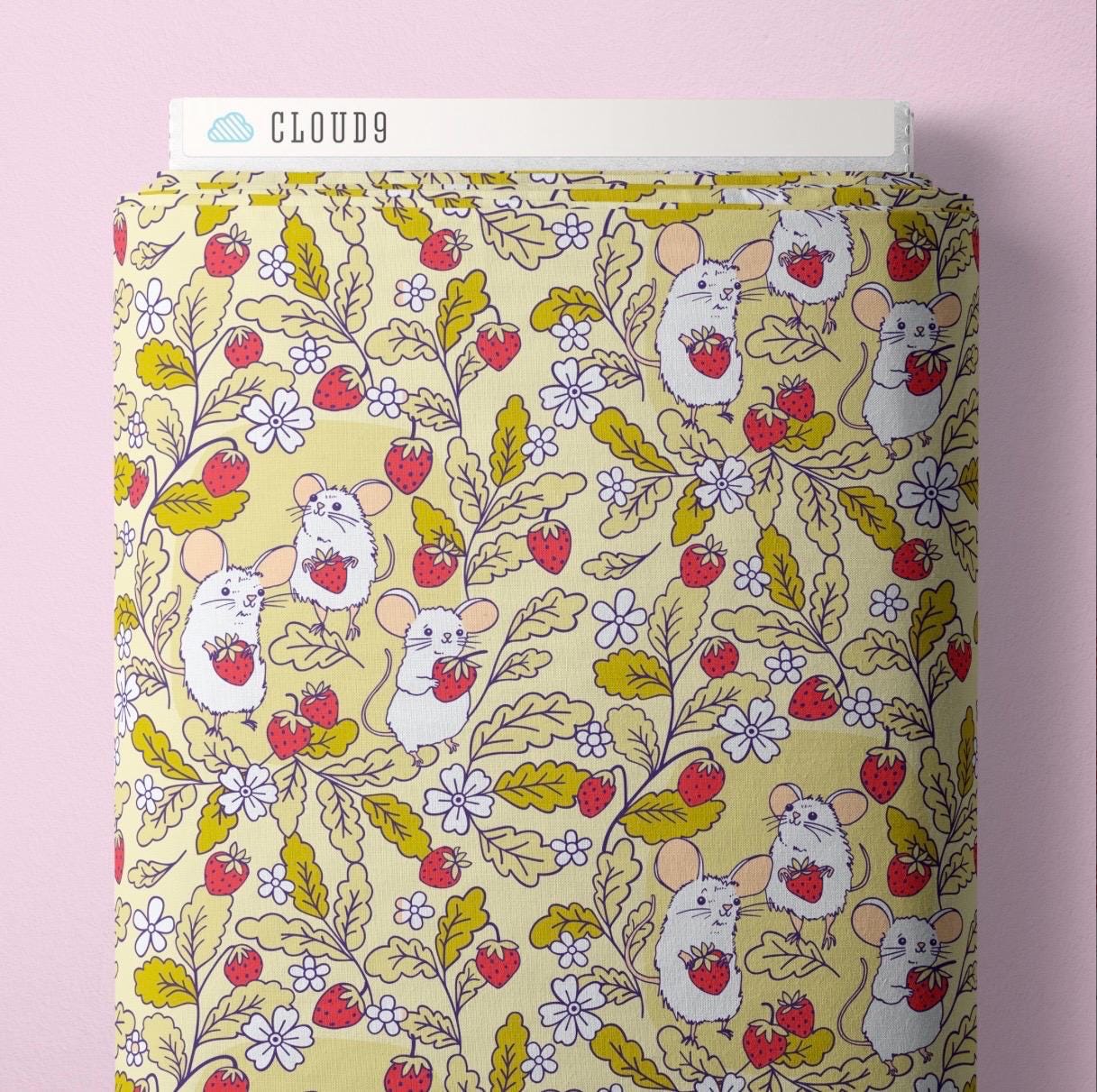 Cloud9 Forest Friends Cut Fabric - Sold by 1/2 Yard