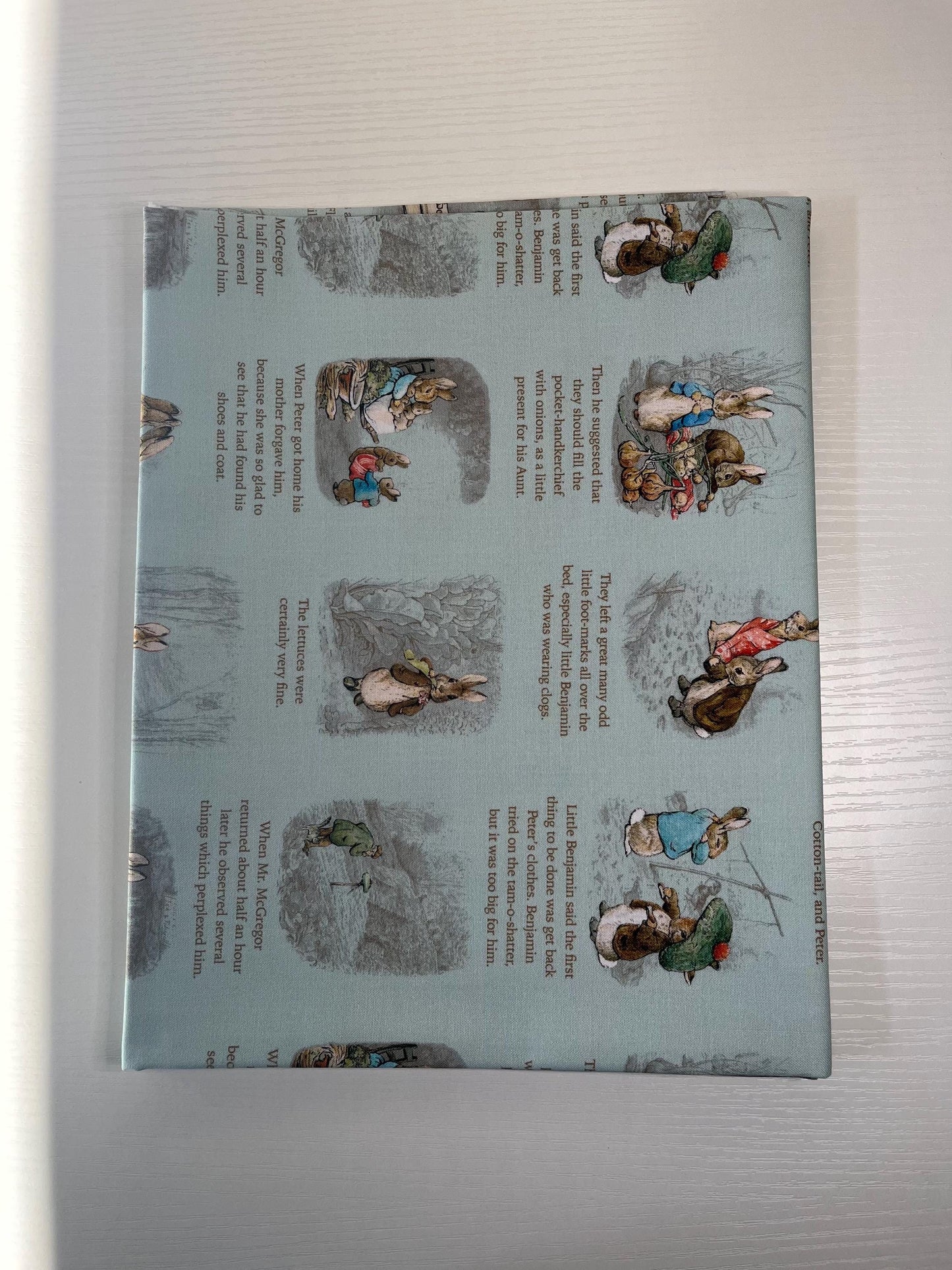 Peter Rabbit Fabric Bundle in Blue  Beatrix Potter Riley Blake Designs, 1 Yard